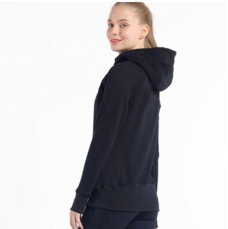 2021 Woman Outdoor Hoodies Cardigan Sport Gym Athletic Trainning Sweatshirt With Hood Women - Yallafit