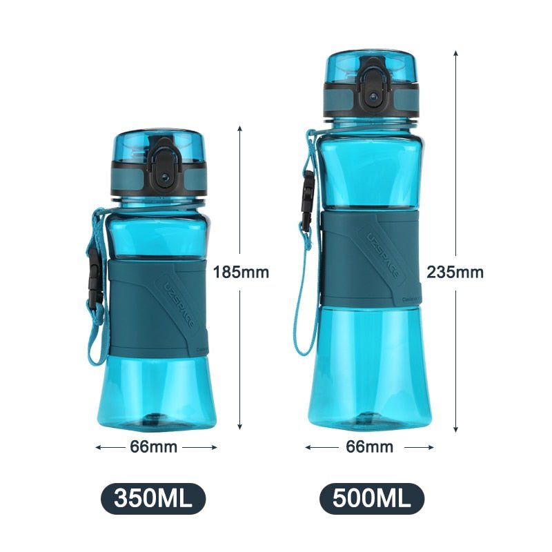 500ml Protein Shaker Water Bottle High Quality Leakproof Creative Tritan Plastic Cup Outdoor Sport Travel Gym Drinkware BPA Free - Yallafit