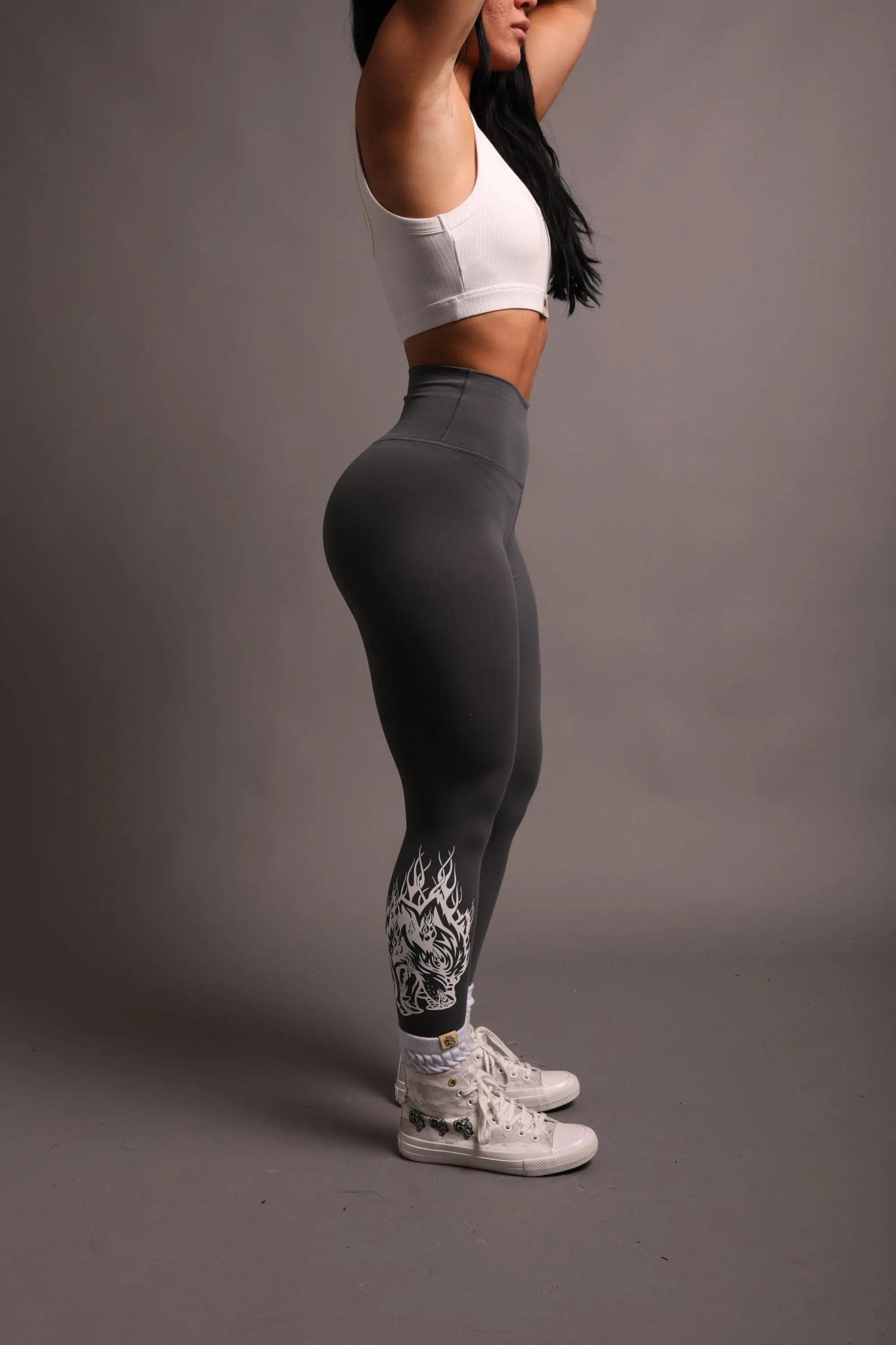 Darc She Leggings Women Black Yoga High Waist Push Up Legging Fitness Gym Girl Pants - Yallafit