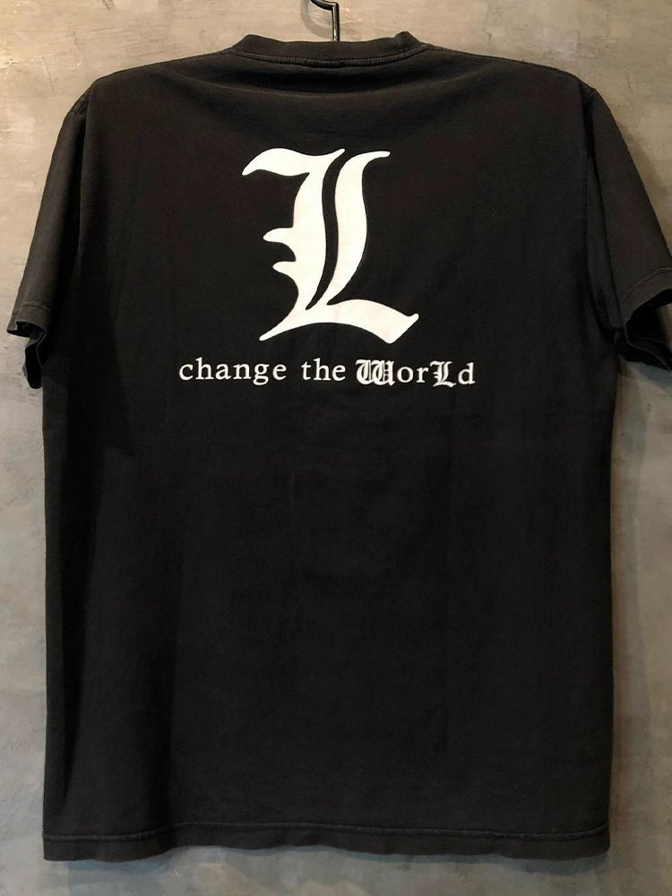 Death Note Death Note Graffiti Art Stylish Oldschool College Style Short Sleeve T-shirt Men - Yallafit