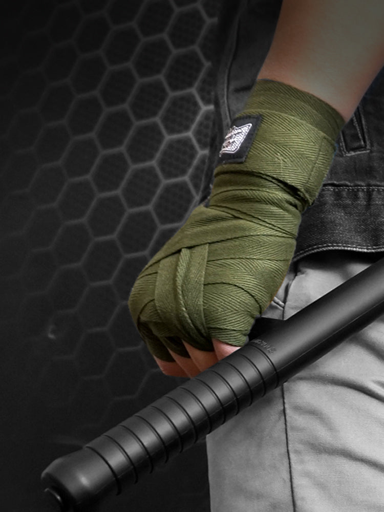 Summitdragon Non-Stretch Cotton Boxing Bandage Thai Boxing Sanda Boxing Bandage No Pilling Boxing Gloves Boxing Hand Wrap - Yallafit