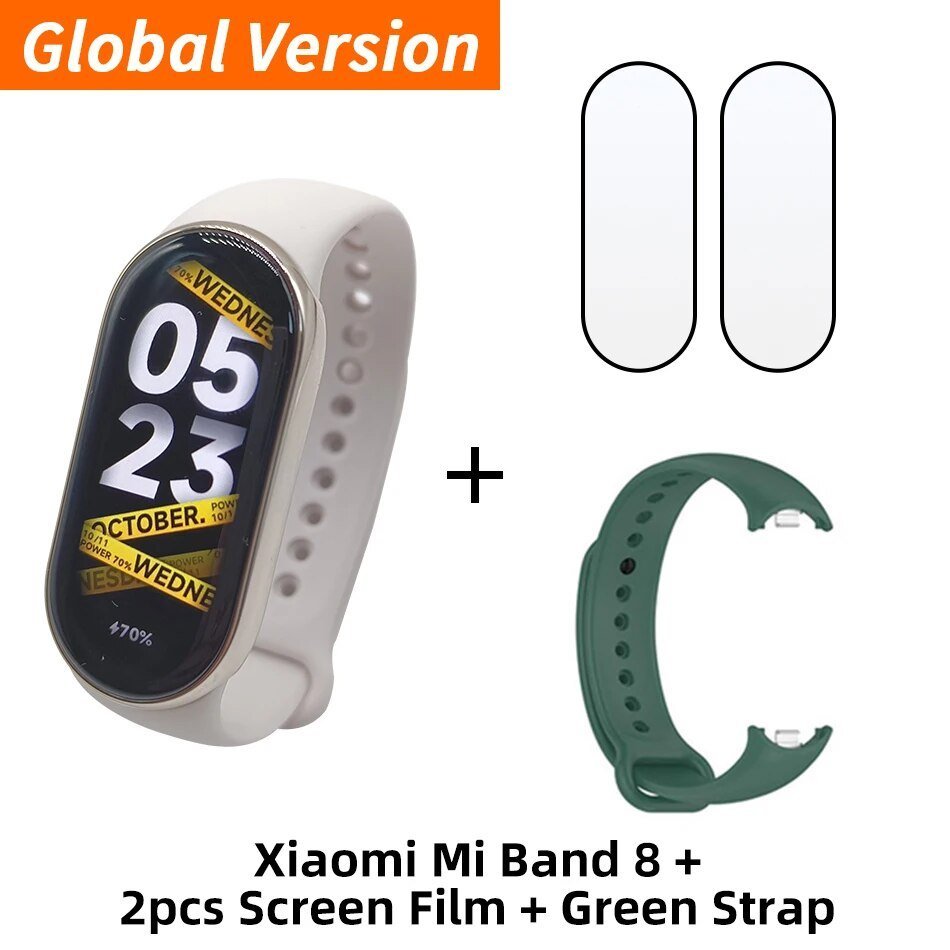 Xiaomi Mi Band 8 Smart Bracelet 7 Color AMOLED Screen Miband 8 Blood Oxygen Fitness Traker Bluetooth Waterproof Smart Band 8 - Yallafit