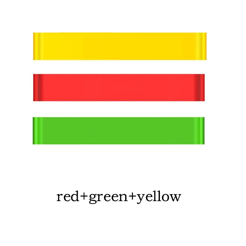 Portable Fitness Workout Equipment Rubber Resistance Bands Yoga Gym Elastic Gum Strength Pilates Crossfit Women Weight Sports - Yallafit