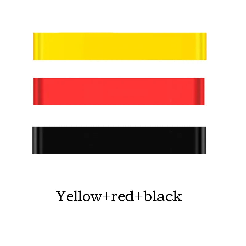 Portable Fitness Workout Equipment Rubber Resistance Bands Yoga Gym Elastic Gum Strength Pilates Crossfit Women Weight Sports - Yallafit