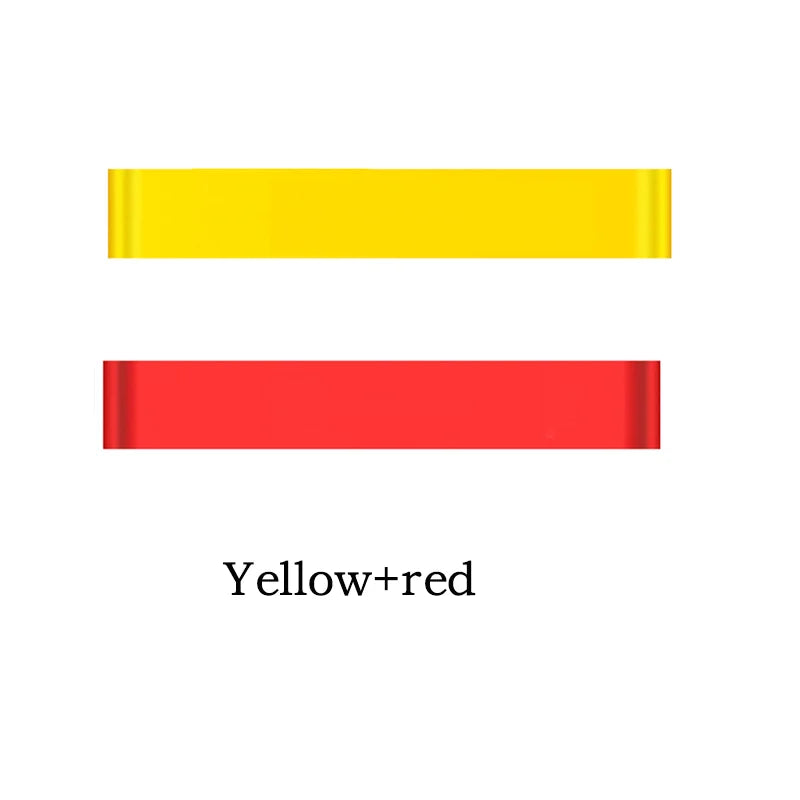 Portable Fitness Workout Equipment Rubber Resistance Bands Yoga Gym Elastic Gum Strength Pilates Crossfit Women Weight Sports - Yallafit