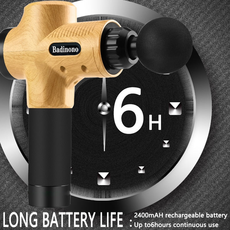 16.8V Massage Gun for Fascia Muscle Massager Athletes deep tissue percussion for Gym Office Home - Yallafit