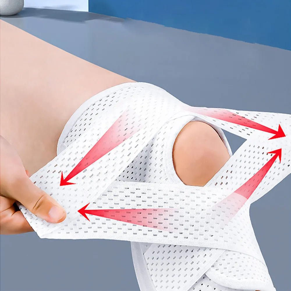1PC Sports Kneepad Men Women Pressurized Elastic Knee Pads Arthritis Joints Protector Fitness Gear Volleyball Brace Protector - Yallafit