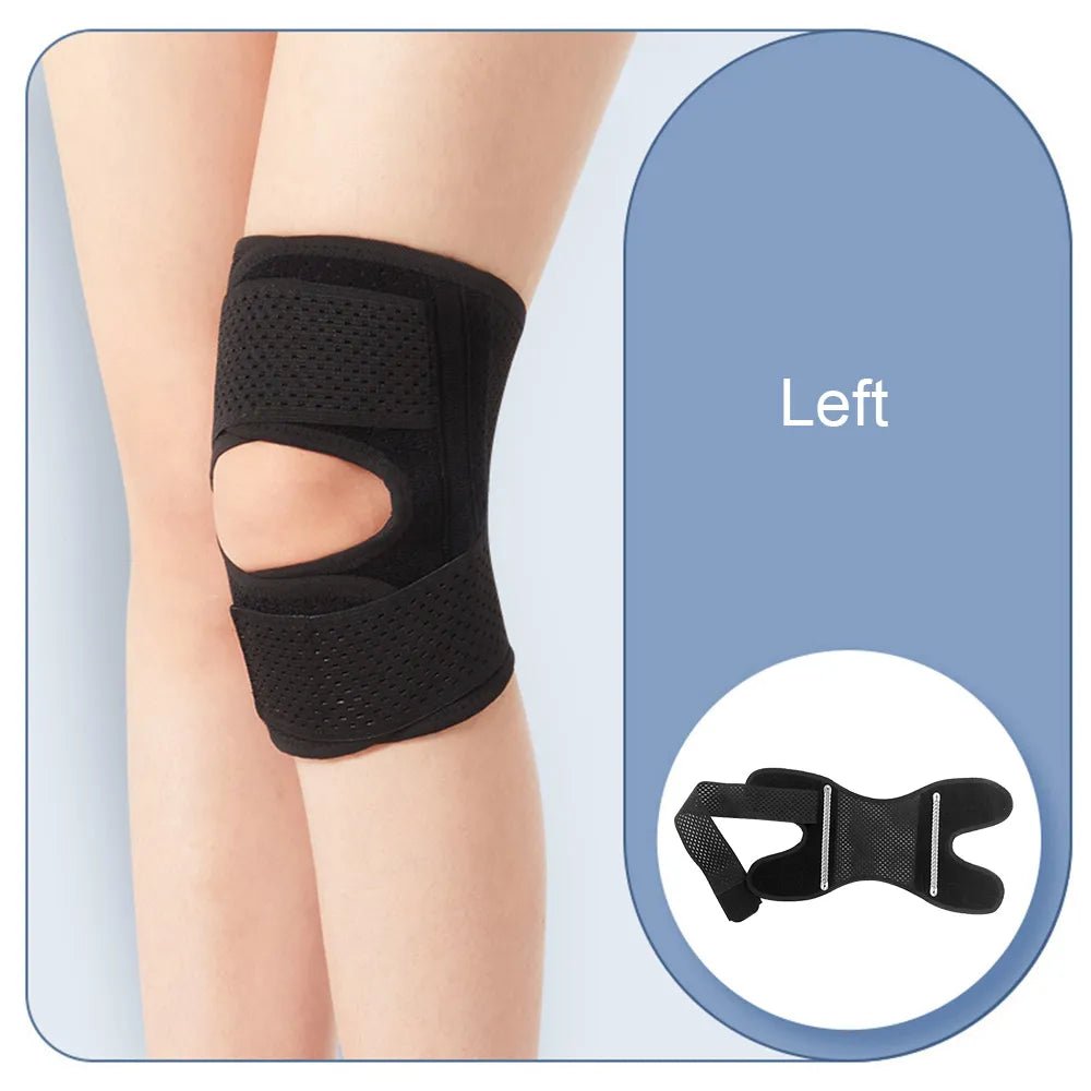 1PC Sports Kneepad Men Women Pressurized Elastic Knee Pads Arthritis Joints Protector Fitness Gear Volleyball Brace Protector - Yallafit