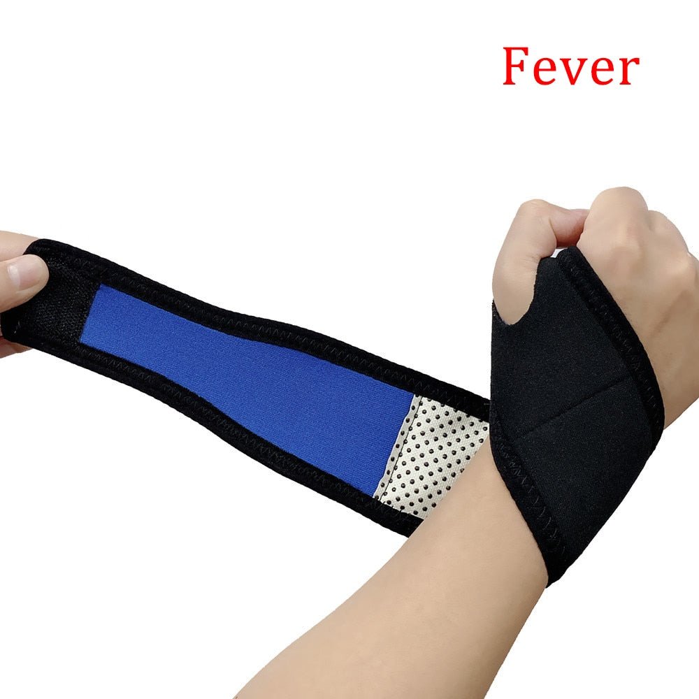 1Pc Wrist Guard Band Brace Carpal Tunnel Sprains Support Straps Gym Musculation Sports Bicycle Protect Pain Relief Wrap Bandage - Yallafit
