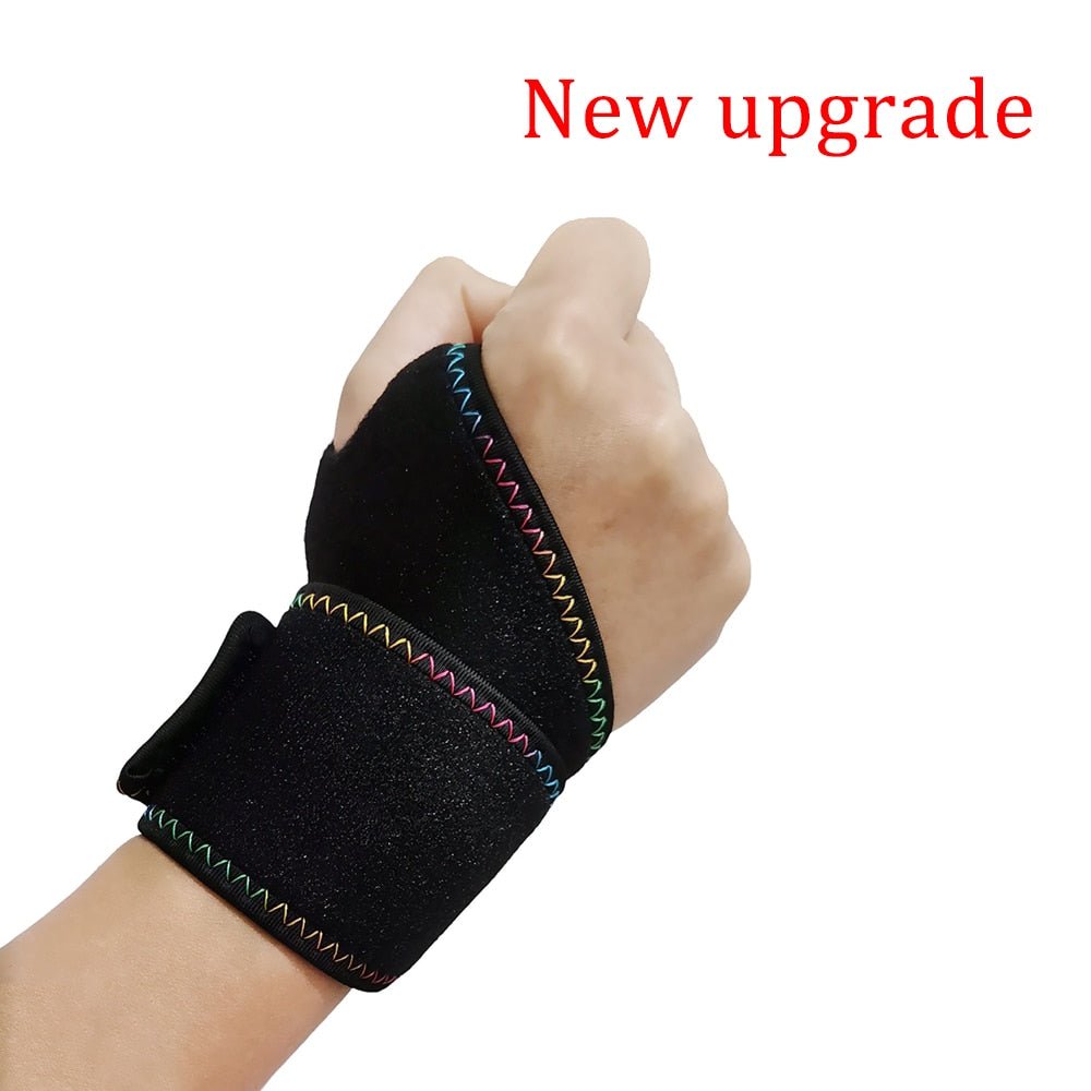 1Pc Wrist Guard Band Brace Carpal Tunnel Sprains Support Straps Gym Musculation Sports Bicycle Protect Pain Relief Wrap Bandage - Yallafit
