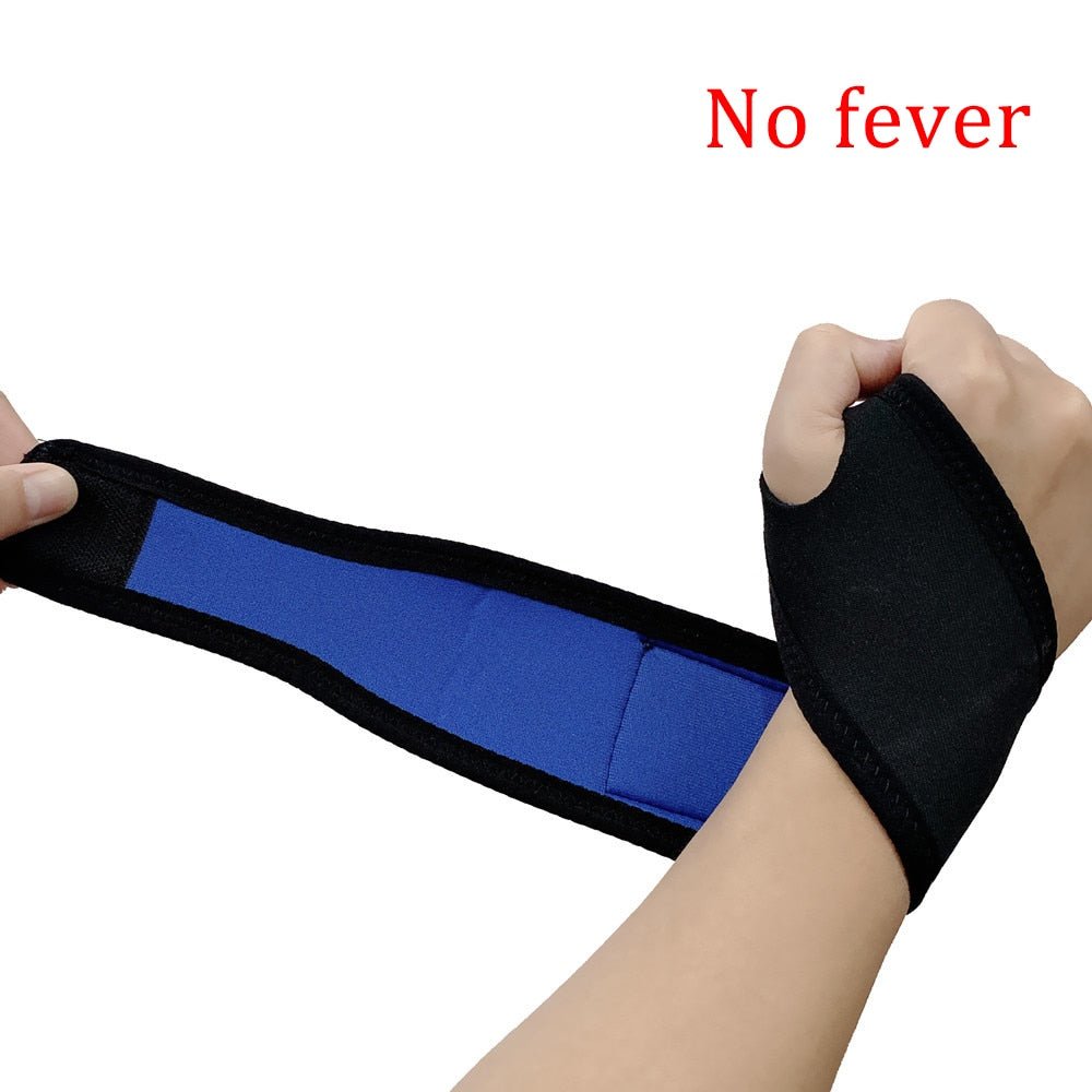 1Pc Wrist Guard Band Brace Carpal Tunnel Sprains Support Straps Gym Musculation Sports Bicycle Protect Pain Relief Wrap Bandage - Yallafit