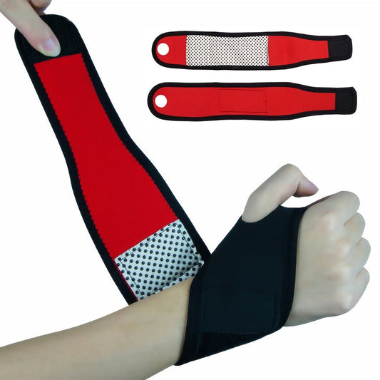 1Pc Wrist Guard Band Brace Carpal Tunnel Sprains Support Straps Gym Musculation Sports Bicycle Protect Pain Relief Wrap Bandage - Yallafit