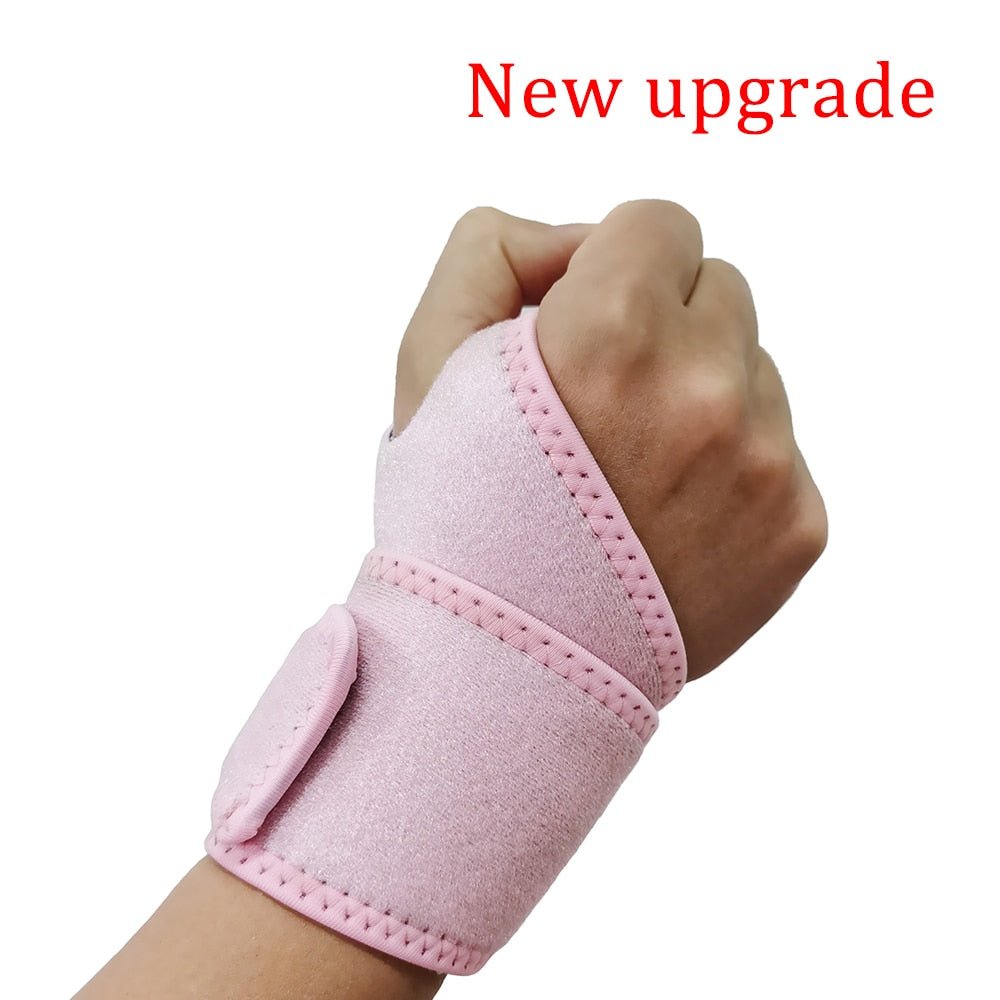 1Pc Wrist Guard Band Brace Carpal Tunnel Sprains Support Straps Gym Musculation Sports Bicycle Protect Pain Relief Wrap Bandage - Yallafit