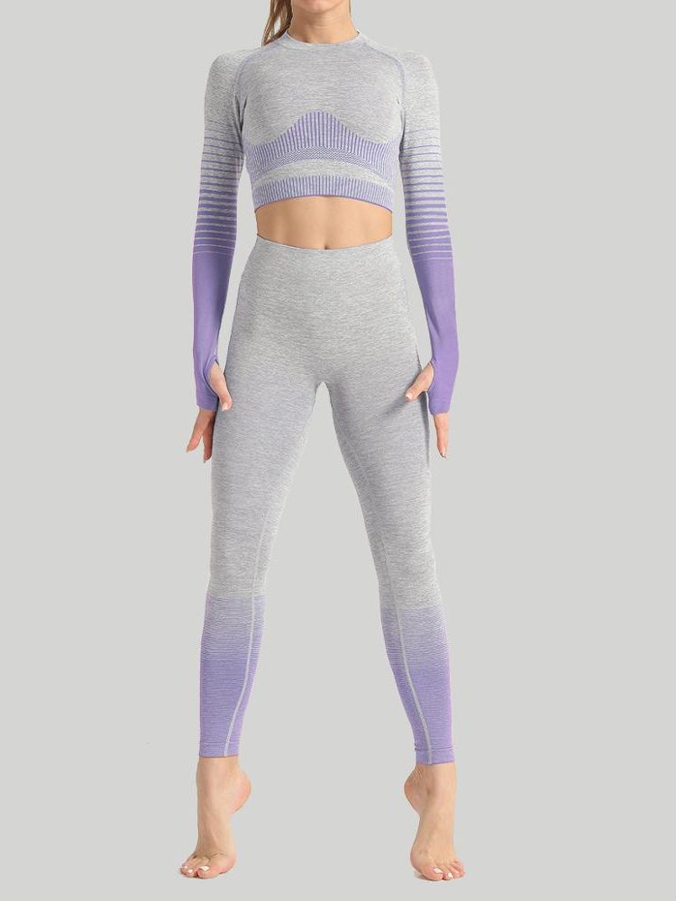 2 Piece Push Up Set Leggings Shirt Gym Sets Tracksuit Women Workout Gym Clothing Sport Clothes Fitness Suits Women's Sportswear - Yallafit