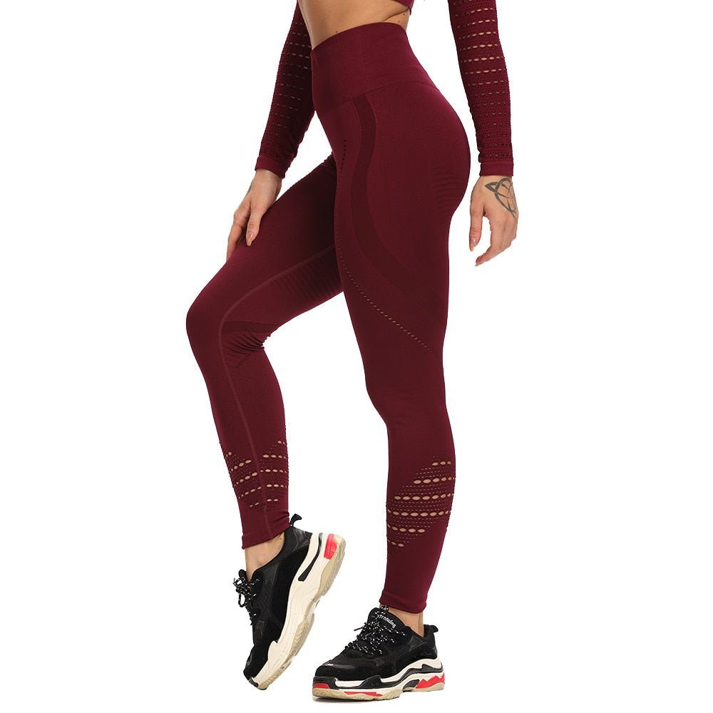 2 Piece Seamless Sports Sets workout yoga set Women's Suit for fitness leggings Vital Sportswear Gym clothing 2021 Tracksuits - Yallafit