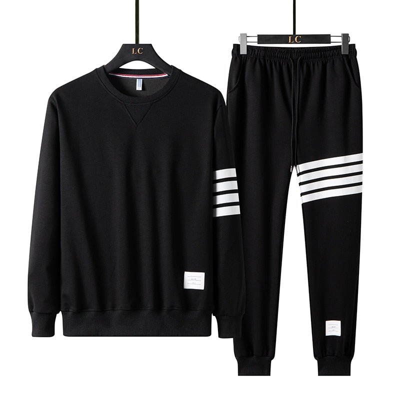 2020 Brand Autumn Winter Men Sets Pants Clothing Sweatsuit Fashion Clothes Trousers Sportswear Sweatpants Long Sleeve Tracksuits - Yallafit