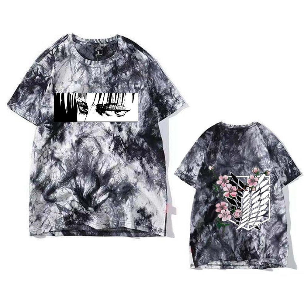 2021 Hot Anime Final Season Attack on Titan T Shirt Men Kawaii Summer Tops Titans Attack Graphic Tees Harajuku Tshirt Male - Yallafit