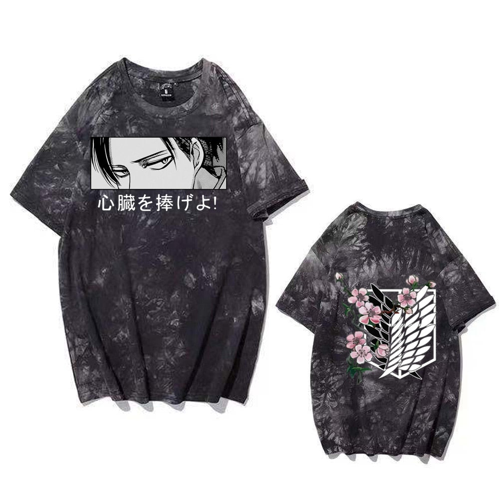 2021 Hot Anime Final Season Attack on Titan T Shirt Men Kawaii Summer Tops Titans Attack Graphic Tees Harajuku Tshirt Male - Yallafit