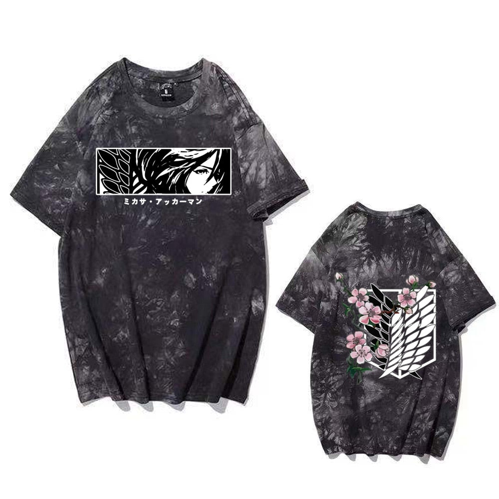 2021 Hot Anime Final Season Attack on Titan T Shirt Men Kawaii Summer Tops Titans Attack Graphic Tees Harajuku Tshirt Male - Yallafit