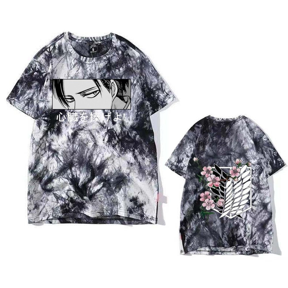 2021 Hot Anime Final Season Attack on Titan T Shirt Men Kawaii Summer Tops Titans Attack Graphic Tees Harajuku Tshirt Male - Yallafit