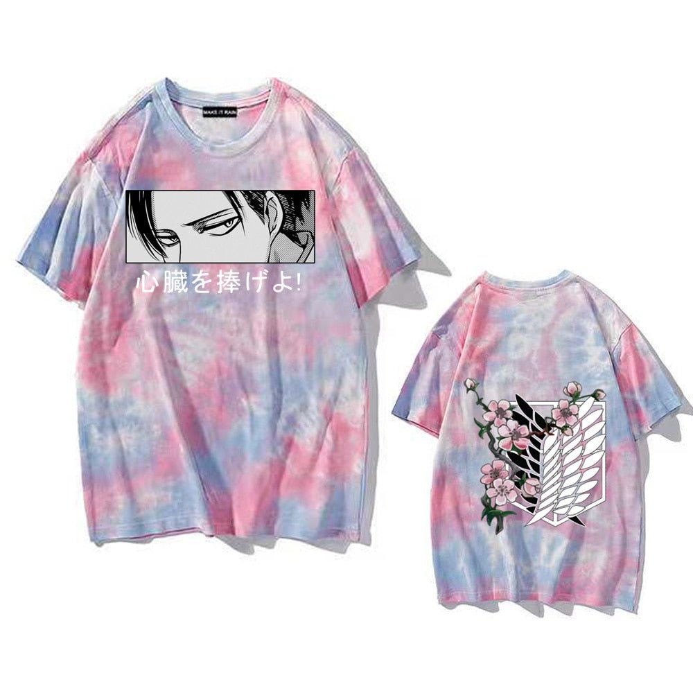 2021 Hot Anime Final Season Attack on Titan T Shirt Men Kawaii Summer Tops Titans Attack Graphic Tees Harajuku Tshirt Male - Yallafit