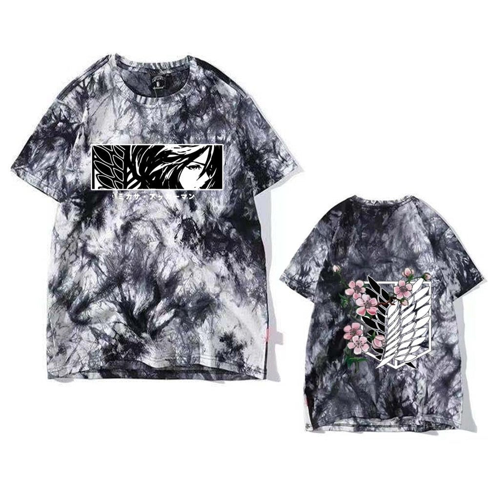 2021 Hot Anime Final Season Attack on Titan T Shirt Men Kawaii Summer Tops Titans Attack Graphic Tees Harajuku Tshirt Male - Yallafit