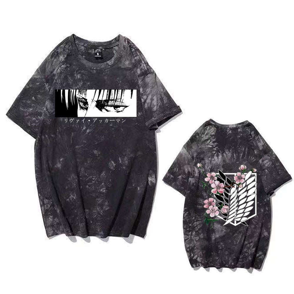 2021 Hot Anime Final Season Attack on Titan T Shirt Men Kawaii Summer Tops Titans Attack Graphic Tees Harajuku Tshirt Male - Yallafit