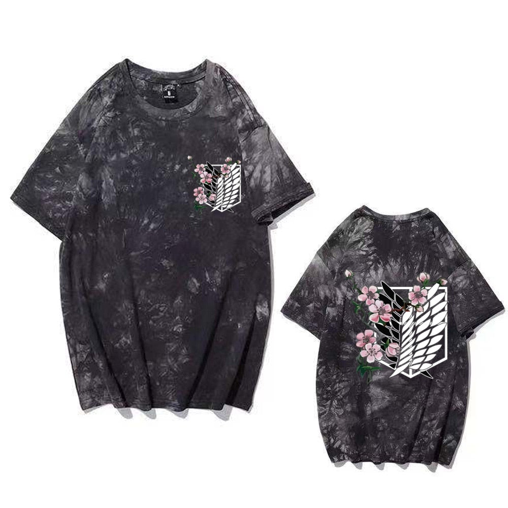 2021 Hot Anime Final Season Attack on Titan T Shirt Men Kawaii Summer Tops Titans Attack Graphic Tees Harajuku Tshirt Male - Yallafit