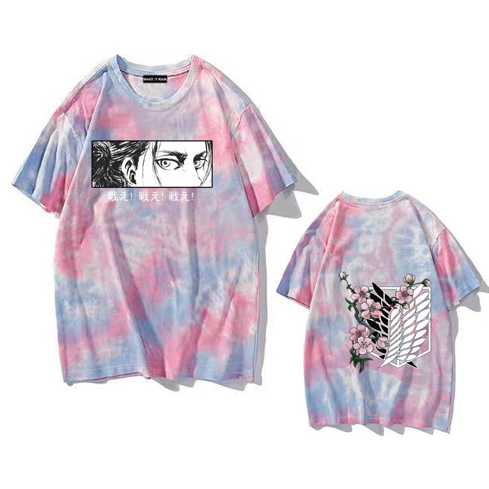 2021 Hot Anime Final Season Attack on Titan T Shirt Men Kawaii Summer Tops Titans Attack Graphic Tees Harajuku Tshirt Male - Yallafit
