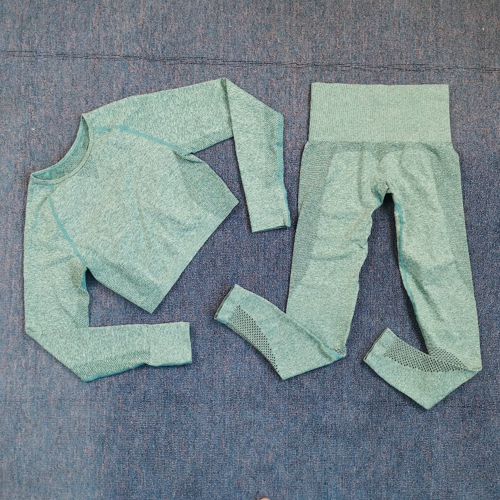 2021 Sexy Bra Seamless Shorts Leggings And Top Yoga Set sports Tracksuit For Women Workout Gym Clothing Sport Clothes Gym Set - Yallafit