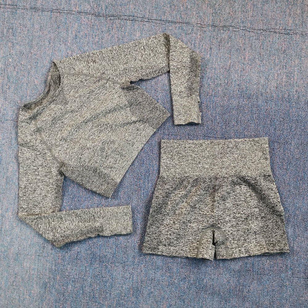 2021 Sexy Bra Seamless Shorts Leggings And Top Yoga Set sports Tracksuit For Women Workout Gym Clothing Sport Clothes Gym Set - Yallafit