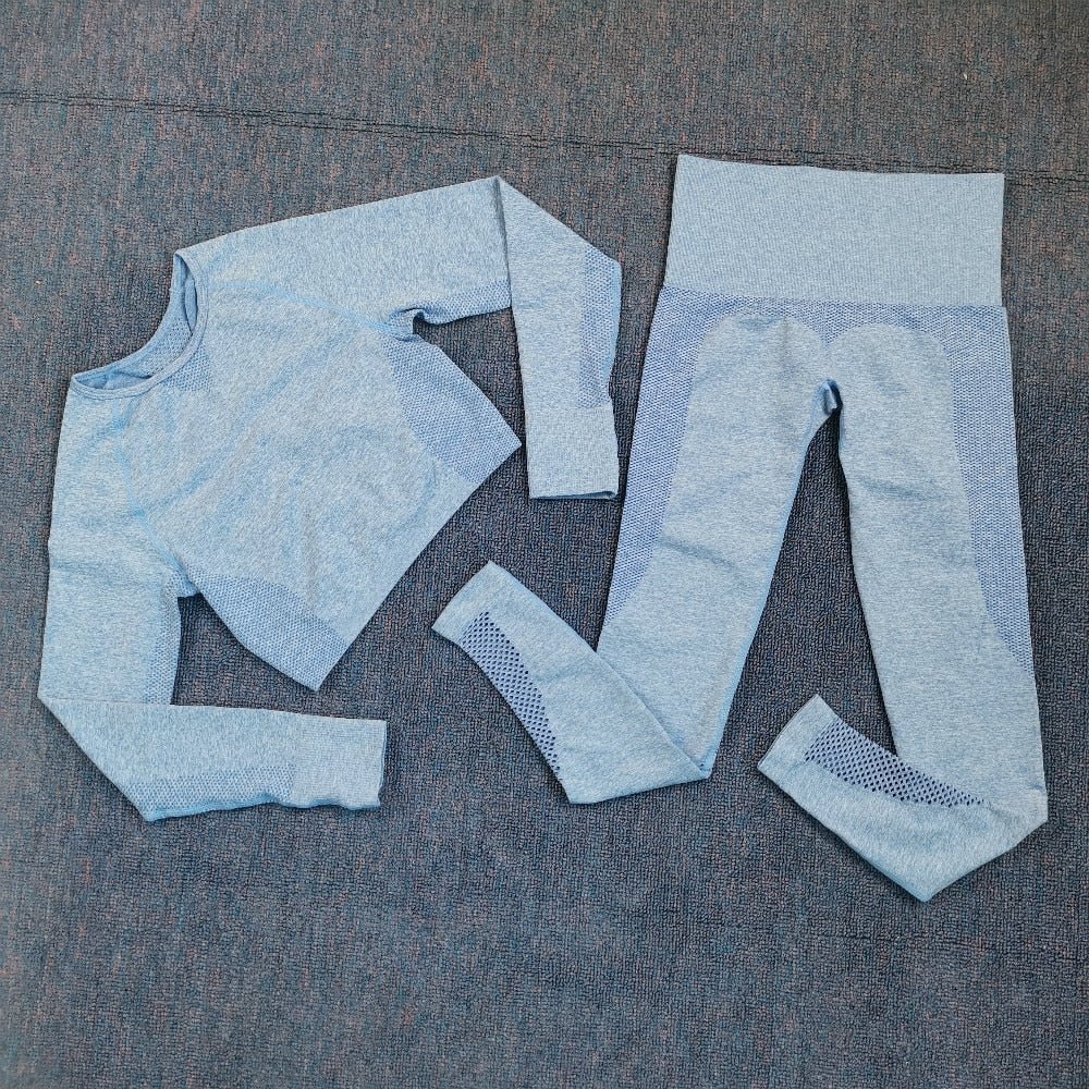 2021 Sexy Bra Seamless Shorts Leggings And Top Yoga Set sports Tracksuit For Women Workout Gym Clothing Sport Clothes Gym Set - Yallafit