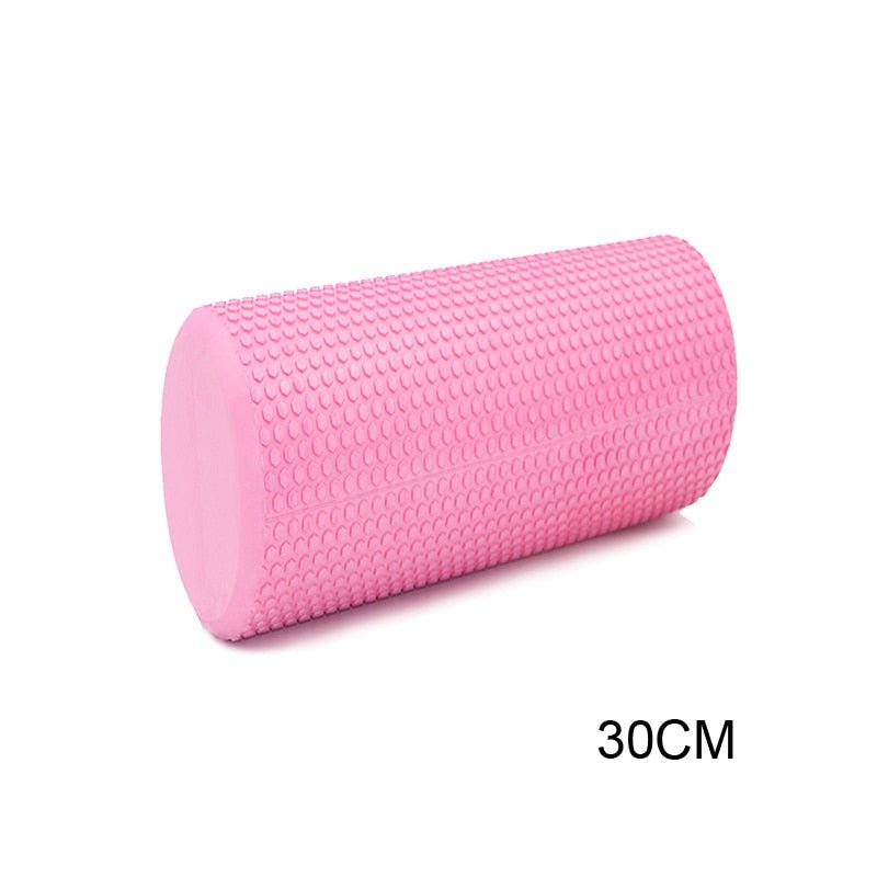 30/45cm Yoga Foam Roller Block Pilate Foam Roller EVA Muscle Roller Self Massage Tool for Gym Pilates Yoga Fitness Gym Equipment - Yallafit