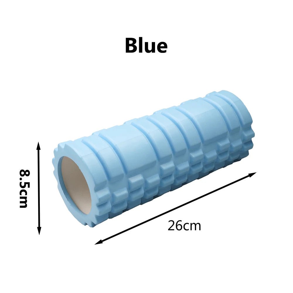30cm Yoga Column Gym Fitness Foam Roller Pilates Yoga Muscle Massage Roller Exercise Back Soft Yoga Block Drop Shipping - Yallafit
