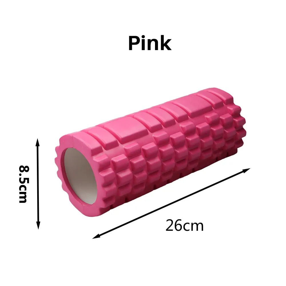 30cm Yoga Column Gym Fitness Foam Roller Pilates Yoga Muscle Massage Roller Exercise Back Soft Yoga Block Drop Shipping - Yallafit