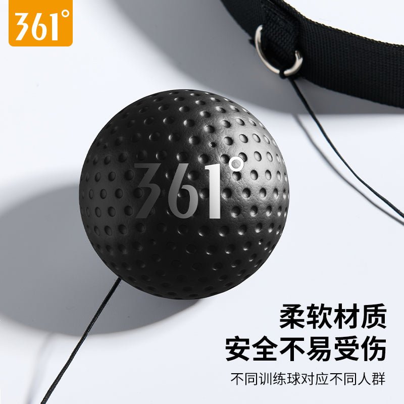 361 Boxing Reaction Ball Speed Decompression Magic Ball Dodge Sanda Training Equipment Boxing Head-Mounted Reaction Target - Yallafit