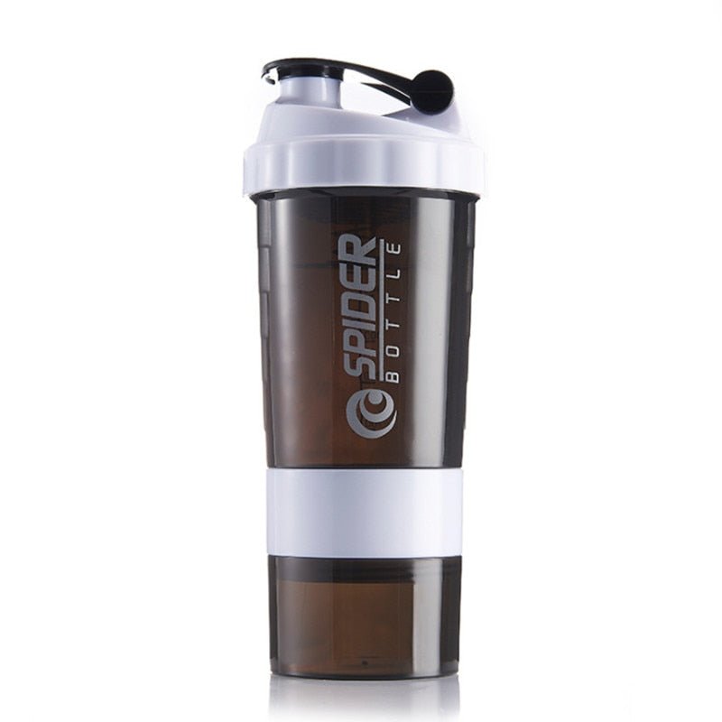 5 Layers Bottle Protein Powder Shake Cup Large Capacity Water Bottle Plastic Mixing Cup Body-Building Exercise Bottle Cocina - Yallafit