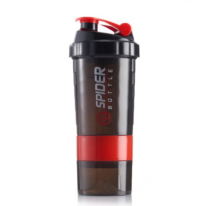 5 Layers Bottle Protein Powder Shake Cup Large Capacity Water Bottle Plastic Mixing Cup Body-Building Exercise Bottle Cocina - Yallafit