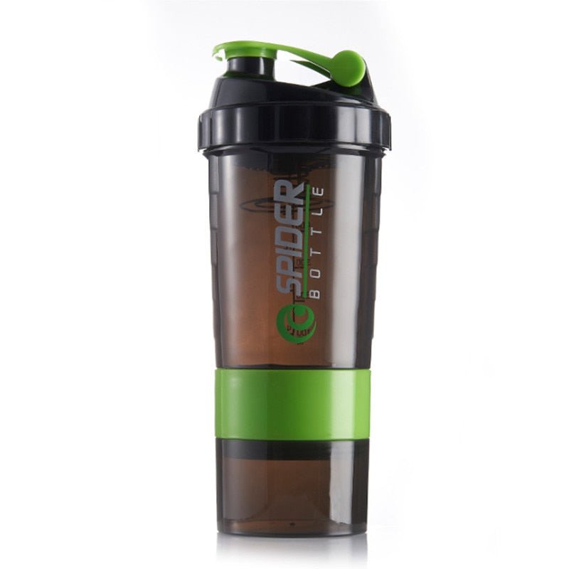 5 Layers Bottle Protein Powder Shake Cup Large Capacity Water Bottle Plastic Mixing Cup Body-Building Exercise Bottle Cocina - Yallafit