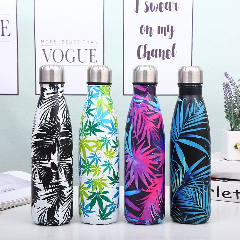 500ml Beautiful Cola Thermos Water Bottle Travel Flask Colar Kettle Stainless Steel Drinking GYM Sports Bottles - Yallafit