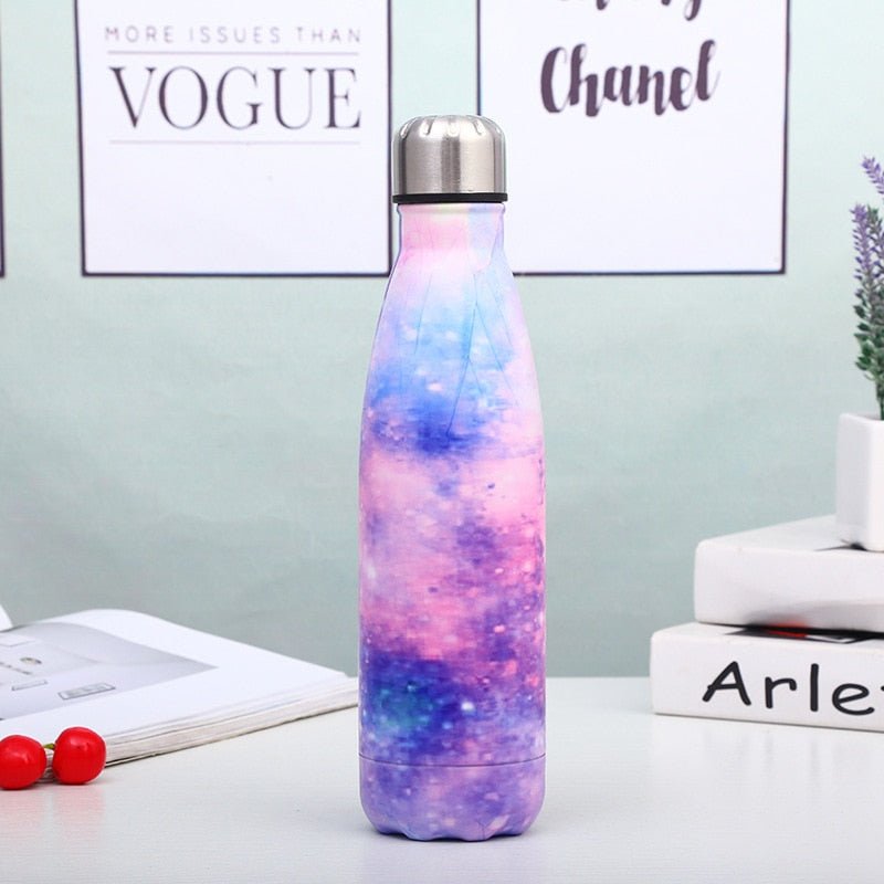 500ml Beautiful Cola Thermos Water Bottle Travel Flask Colar Kettle Stainless Steel Drinking GYM Sports Bottles - Yallafit