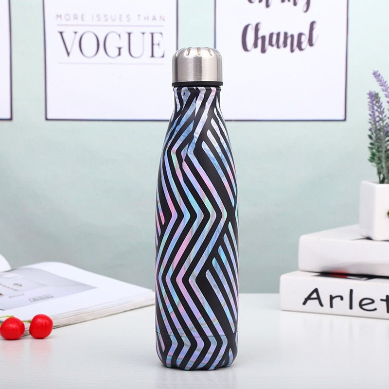 500ml Beautiful Cola Thermos Water Bottle Travel Flask Colar Kettle Stainless Steel Drinking GYM Sports Bottles - Yallafit