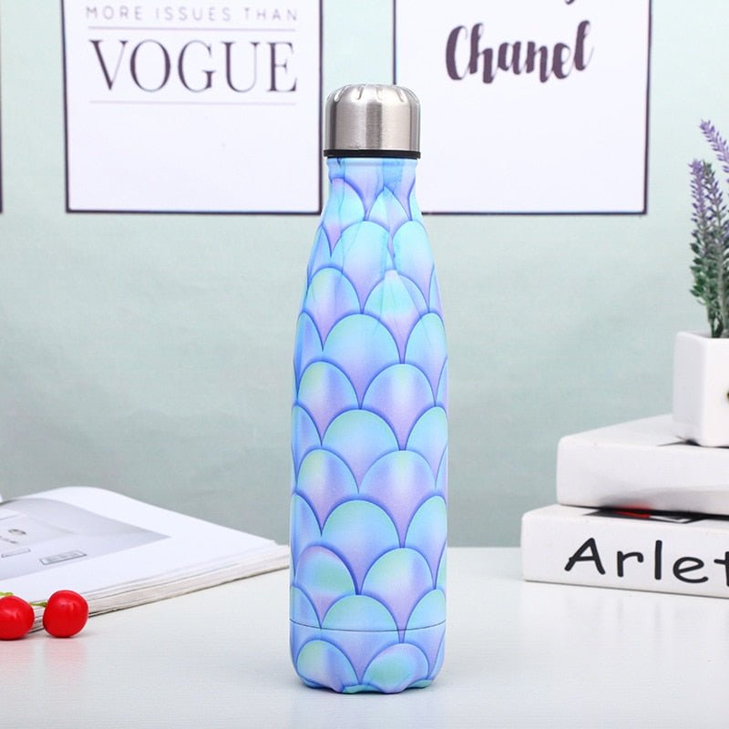 500ml Beautiful Cola Thermos Water Bottle Travel Flask Colar Kettle Stainless Steel Drinking GYM Sports Bottles - Yallafit