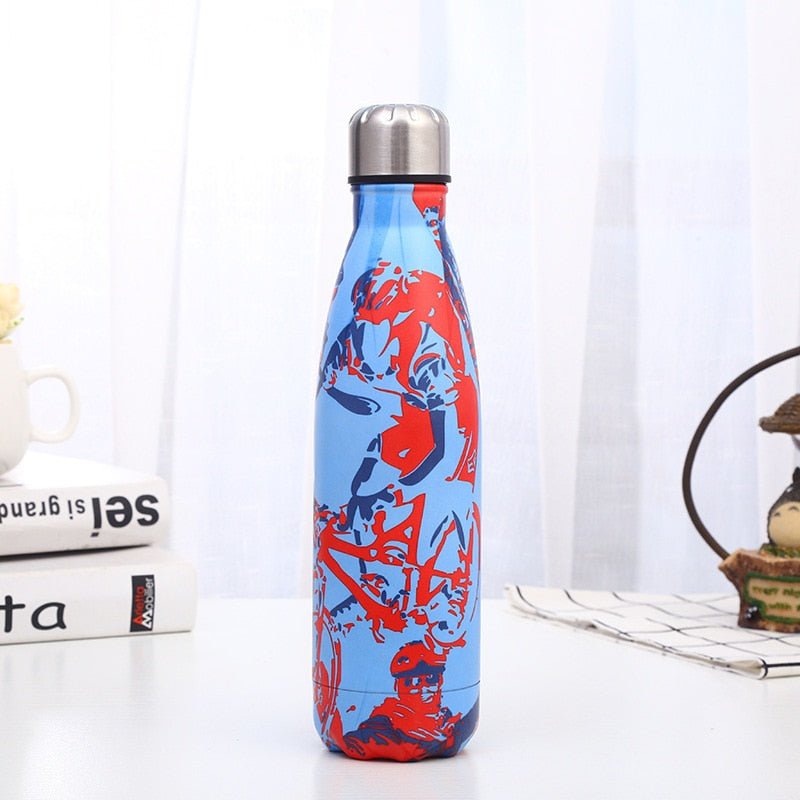 500ml Beautiful Cola Thermos Water Bottle Travel Flask Colar Kettle Stainless Steel Drinking GYM Sports Bottles - Yallafit