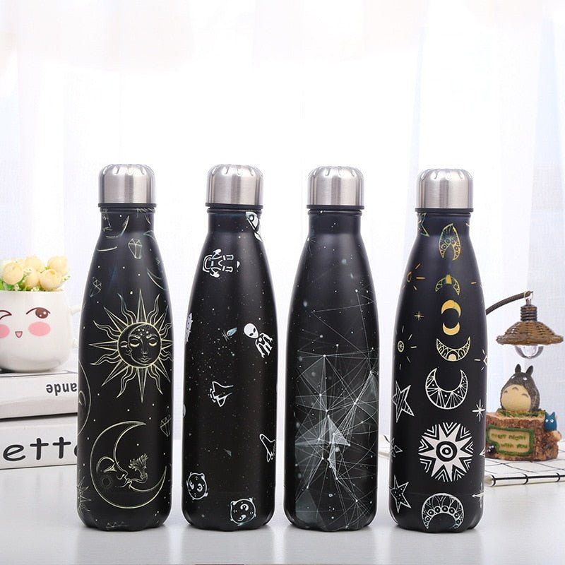 500ml Beautiful Cola Thermos Water Bottle Travel Flask Colar Kettle Stainless Steel Drinking GYM Sports Bottles - Yallafit