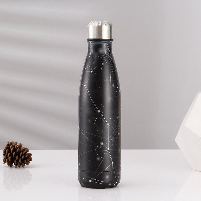 500ml Leaf Insulated Vacuum Thermos Water Bottle Sports GYM Drink Bottle Thermal Flask For Coffee - Yallafit