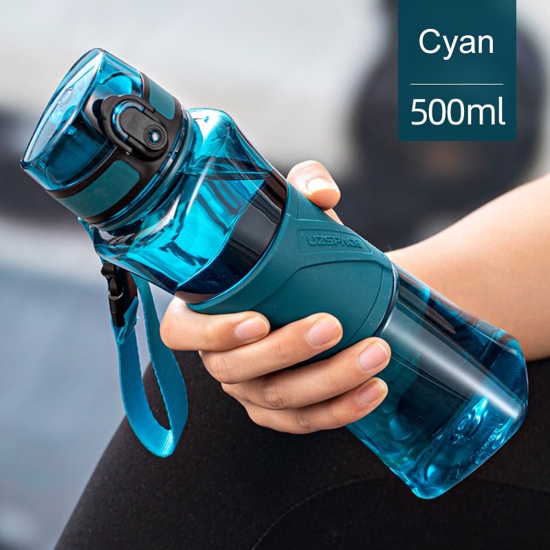 500ml Protein Shaker Water Bottle High Quality Leakproof Creative Tritan Plastic Cup Outdoor Sport Travel Gym Drinkware BPA Free - Yallafit