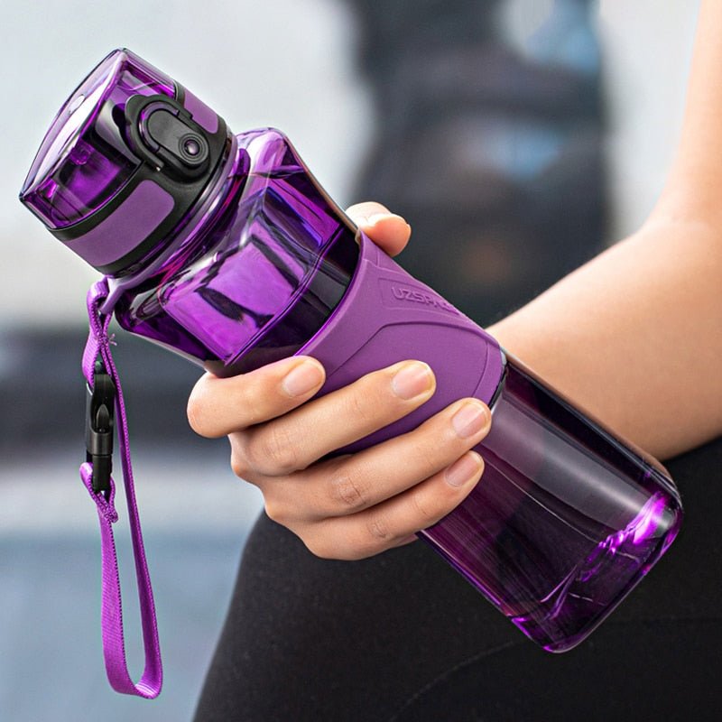 500ml Protein Shaker Water Bottle High Quality Leakproof Creative Tritan Plastic Cup Outdoor Sport Travel Gym Drinkware BPA Free - Yallafit