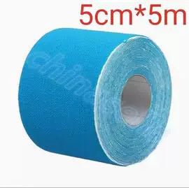 5cm * 5M Basketball Elastic Kinesio Tex Tape Kinesio Taping Muscle Paste Sports Physiotherapy Adhesive Tape Bandage Muscle Paste - Yallafit
