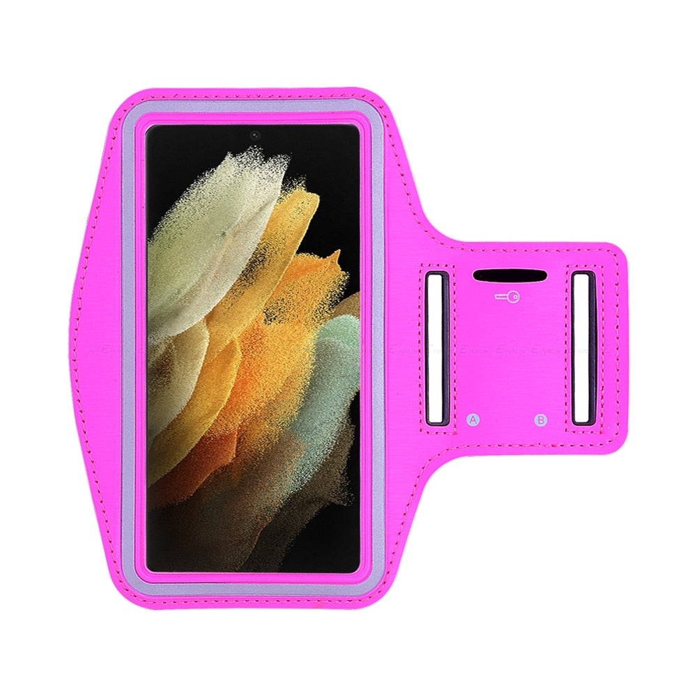 Running Cycling Sport Phone Bag Cover For Samsung Galaxy S23 S10e S10 S22 S20 S21 Ultra FE Note 20 10 Plus Lite 5G Arm Band Case - Yallafit